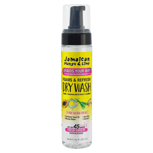 Foam Dry Wash with Jamaican Mango Lime