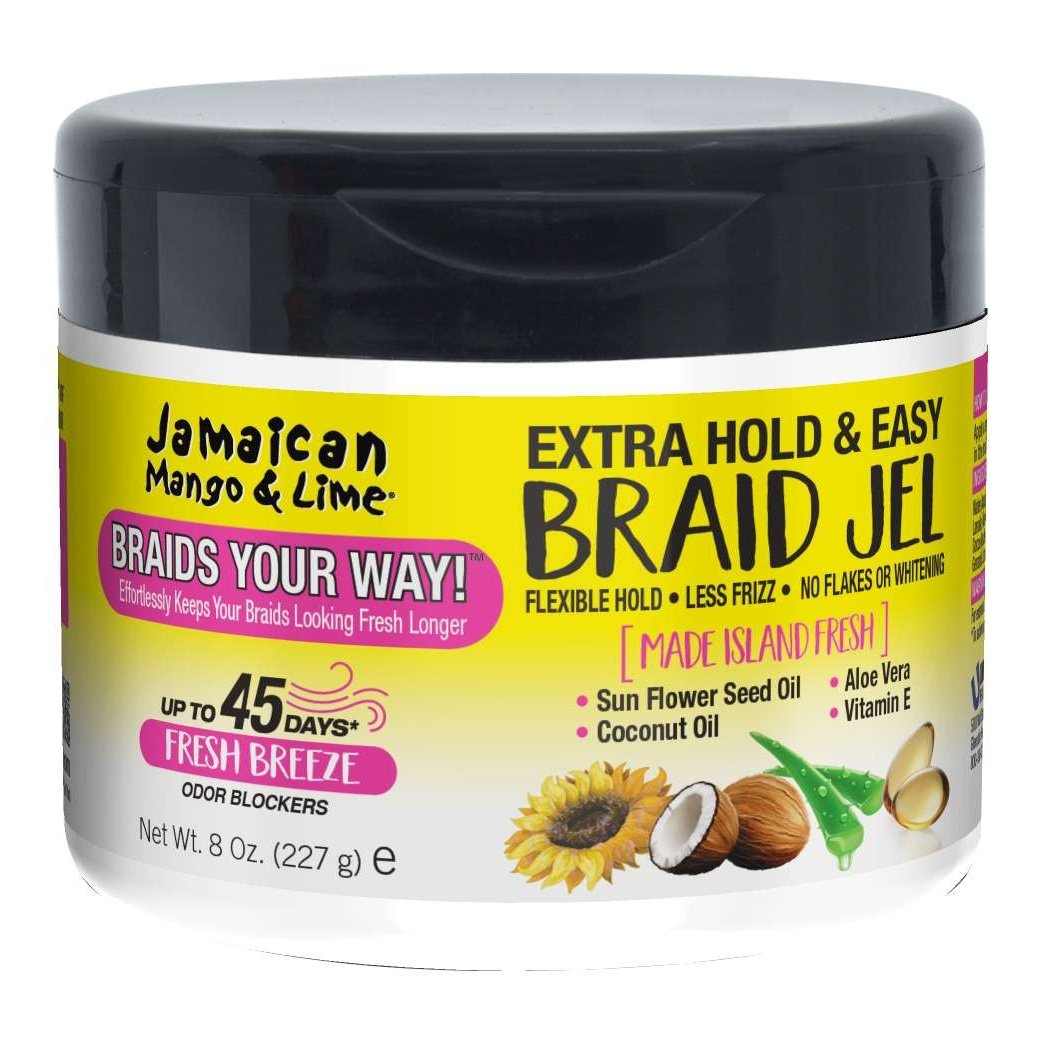 Braid Jel Jamaican Mango Lime Hair Styling Gel