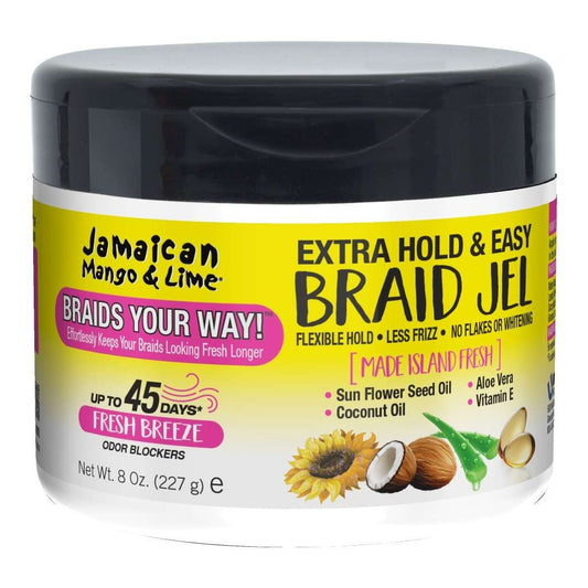Braid Jel Jamaican Mango Lime Hair Styling Gel