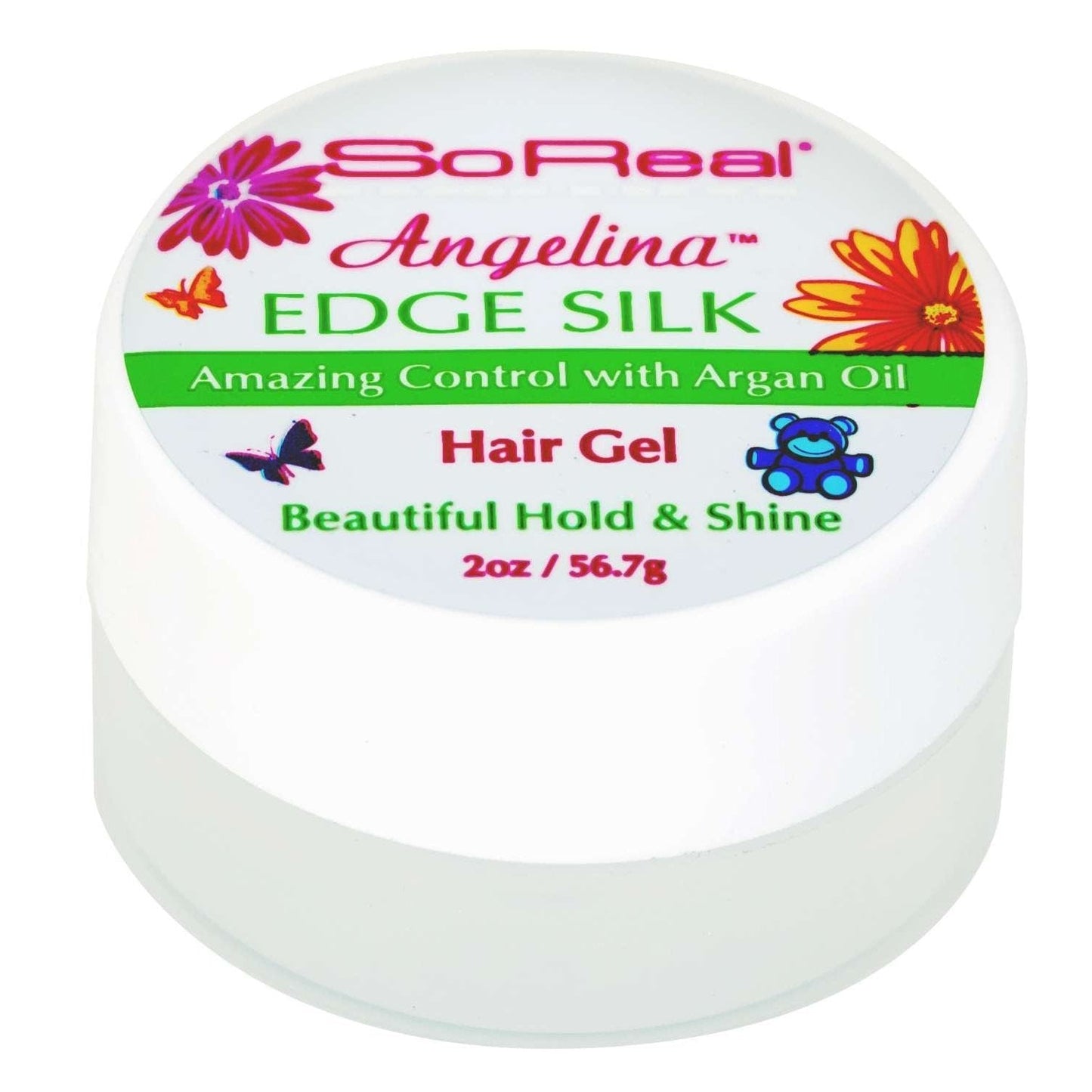 Silk Hair Gel with Argan Oil for Defined Styles