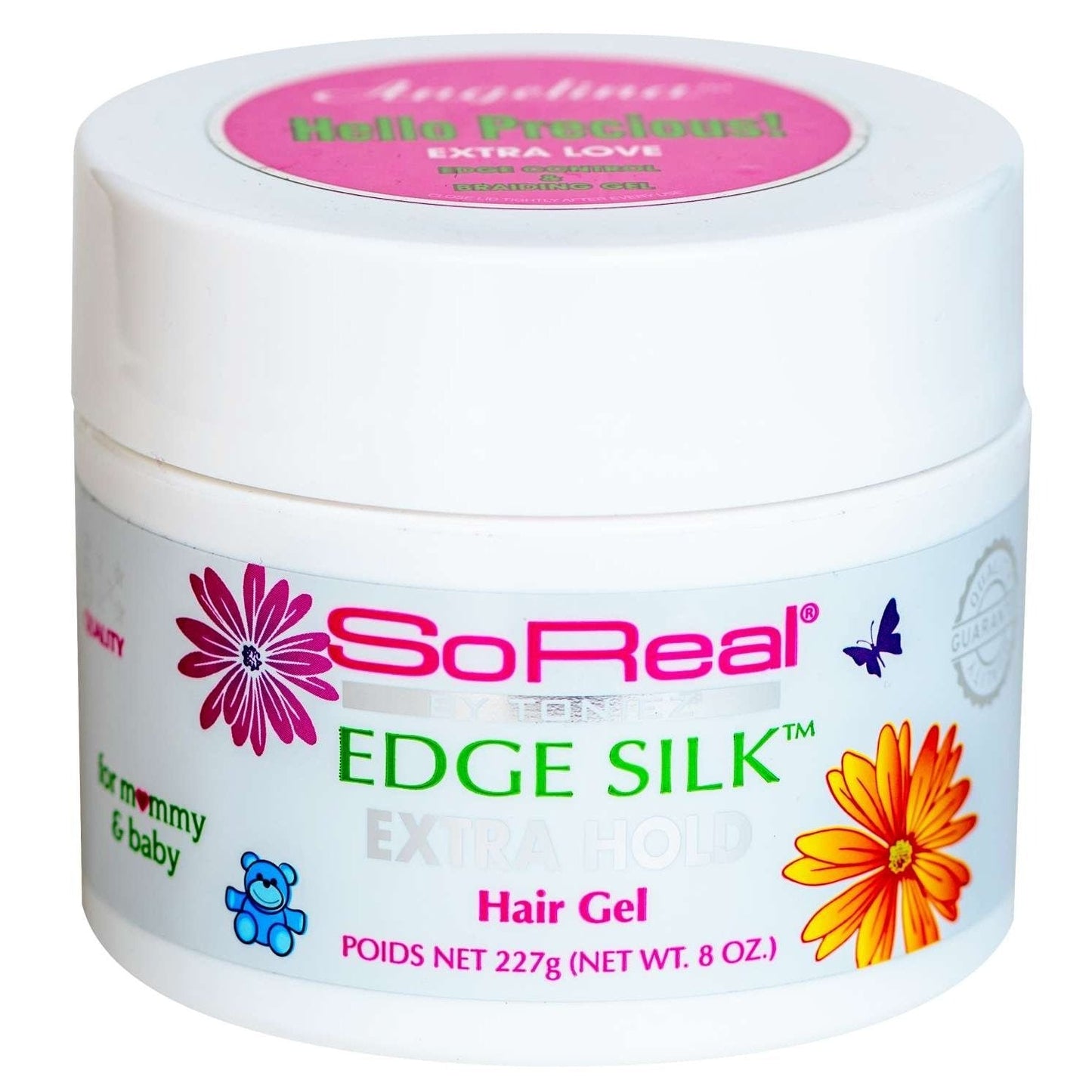 Edge Silk Gel with Argan Oil Hair Gel 8 Oz