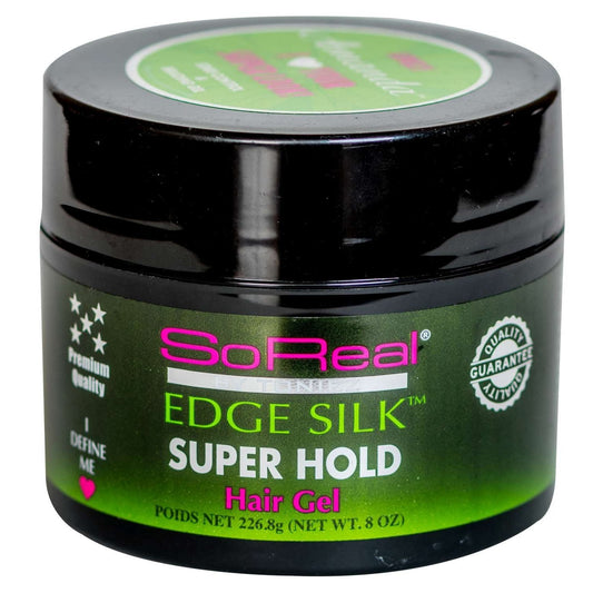 Edge Control Hair Gel with Argan and Coconut Oil 8 oz