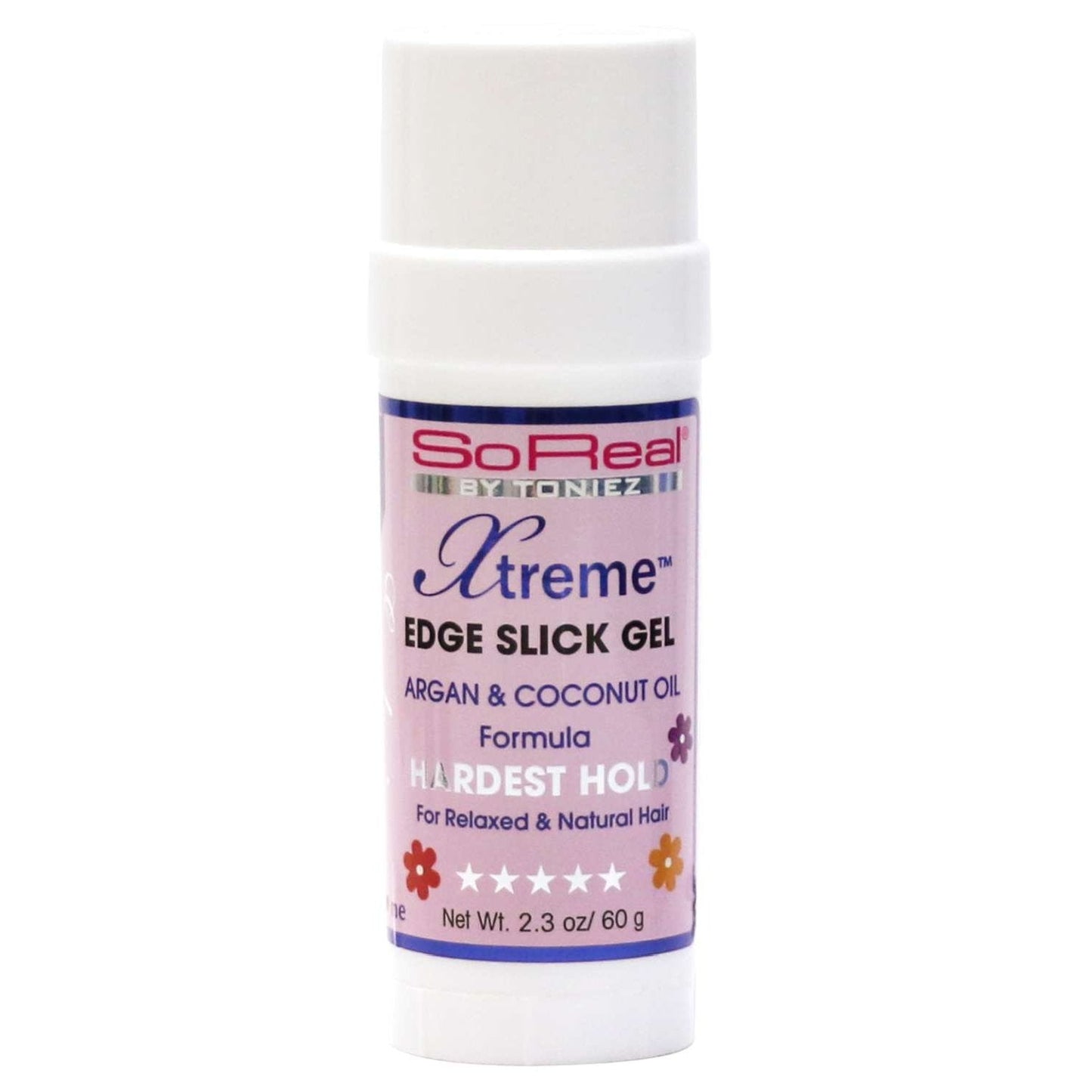 Edge Slick Gel with Argan Oil Styling Gel 2 Oz