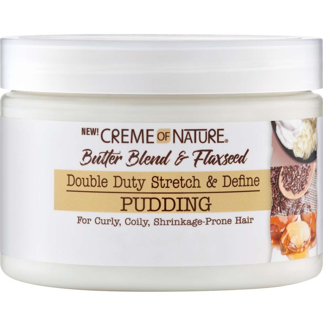 Creme of Nature Stretch Define Pudding with Flaxseed and Butter Blend