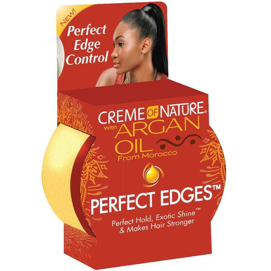 Creme of Nature Edge Control Gel with Argan Oil for Relaxed and Natural Hair