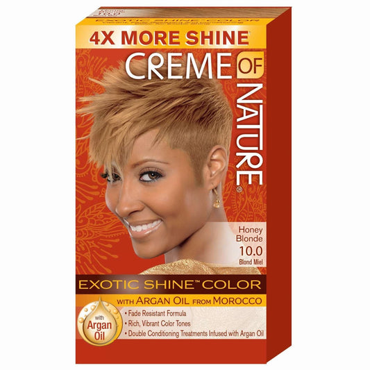 Creme of Nature Gel Hair Color with Mango Shea Butter & Argan Oil Honey Blonde 10.0