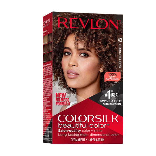 Revlon Ammonia-Free Hair Color Medium Golden Brown 043