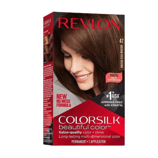 Revlon Hair Color Ammonia-Free Medium Rich Brown 047