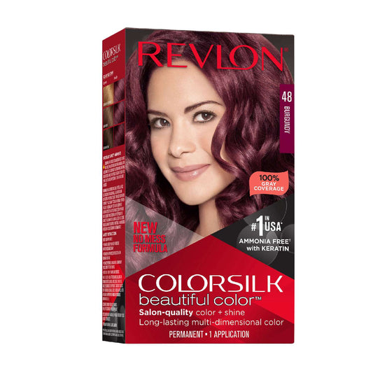 Ammonia-Free Burgundy Hair Color Kit 1 Kit