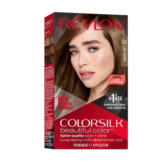 Ammonia-Free Light Brown Hair Color 051