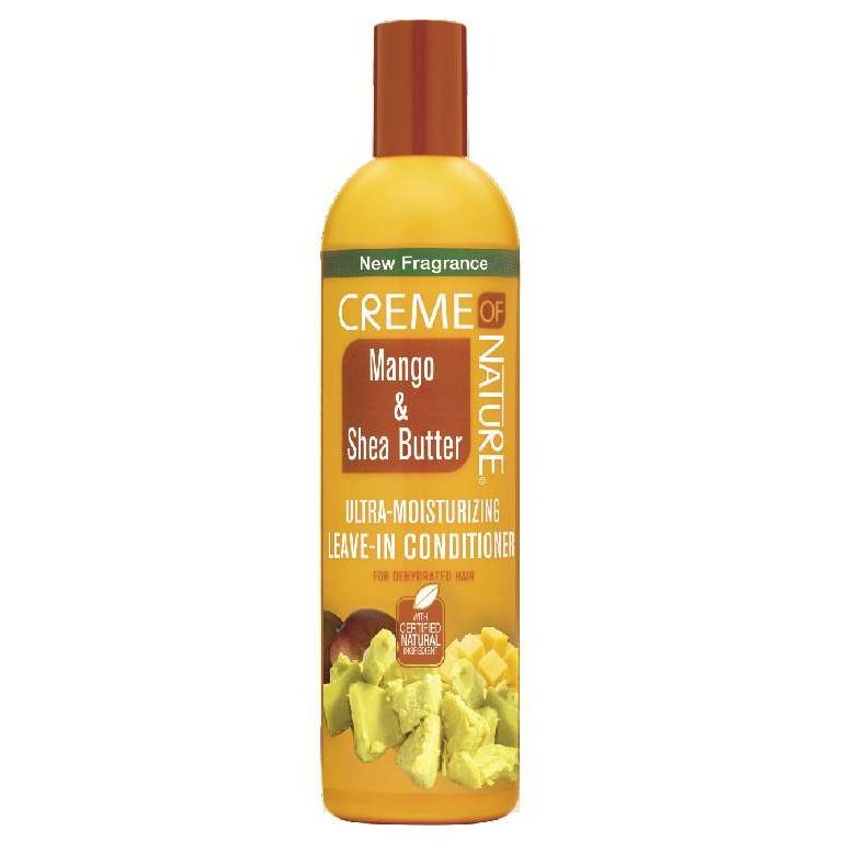 Creme of Nature Leave-In Conditioner with Mango and Shea Butter for Dehydrated Hair