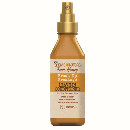 Creme of Nature Leave-In Conditioner with Pure Honey and Coconut Oil for Damaged Hair