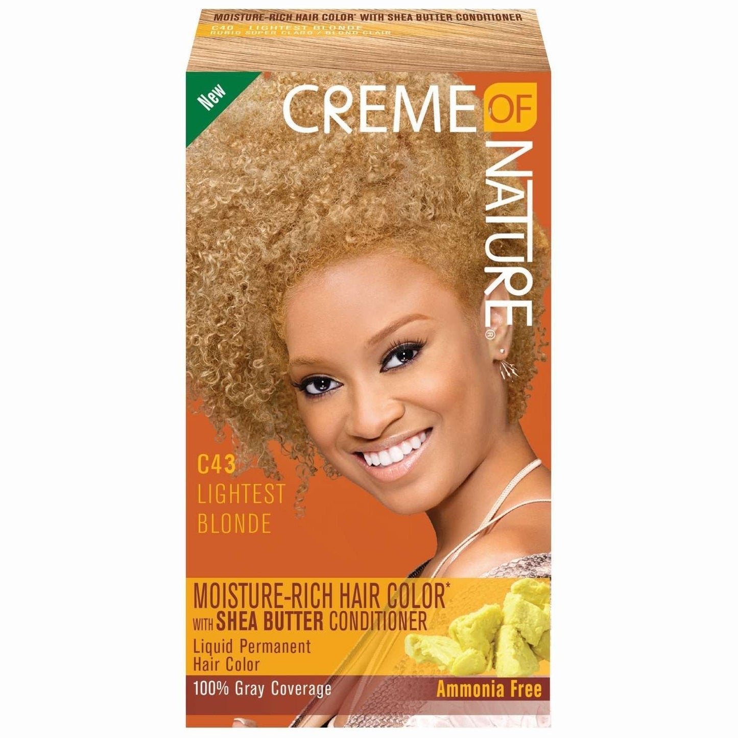 Liquid Permanent Hair Color Ammonia-Free with Mango & Shea Butter