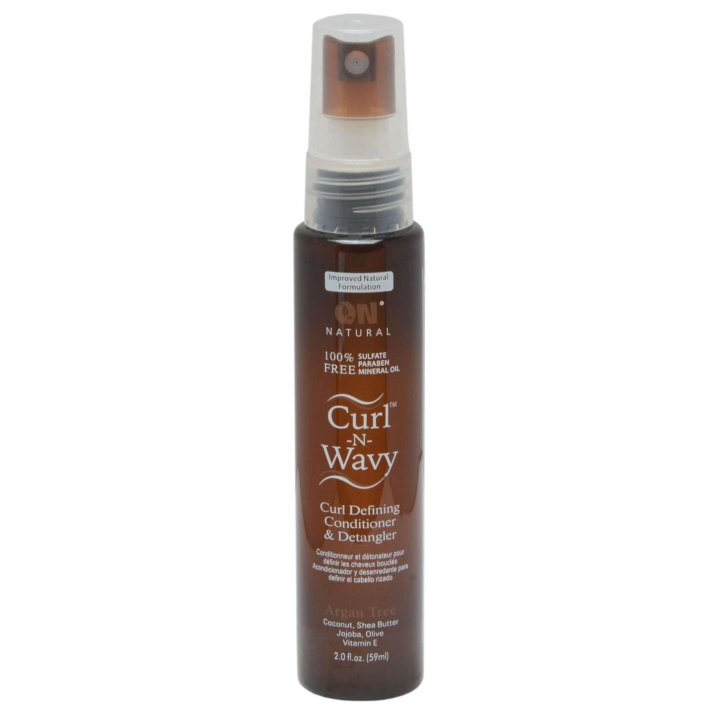 Curl-N-Wavy Detangler Conditioner with Argan Tree for Curly Hair