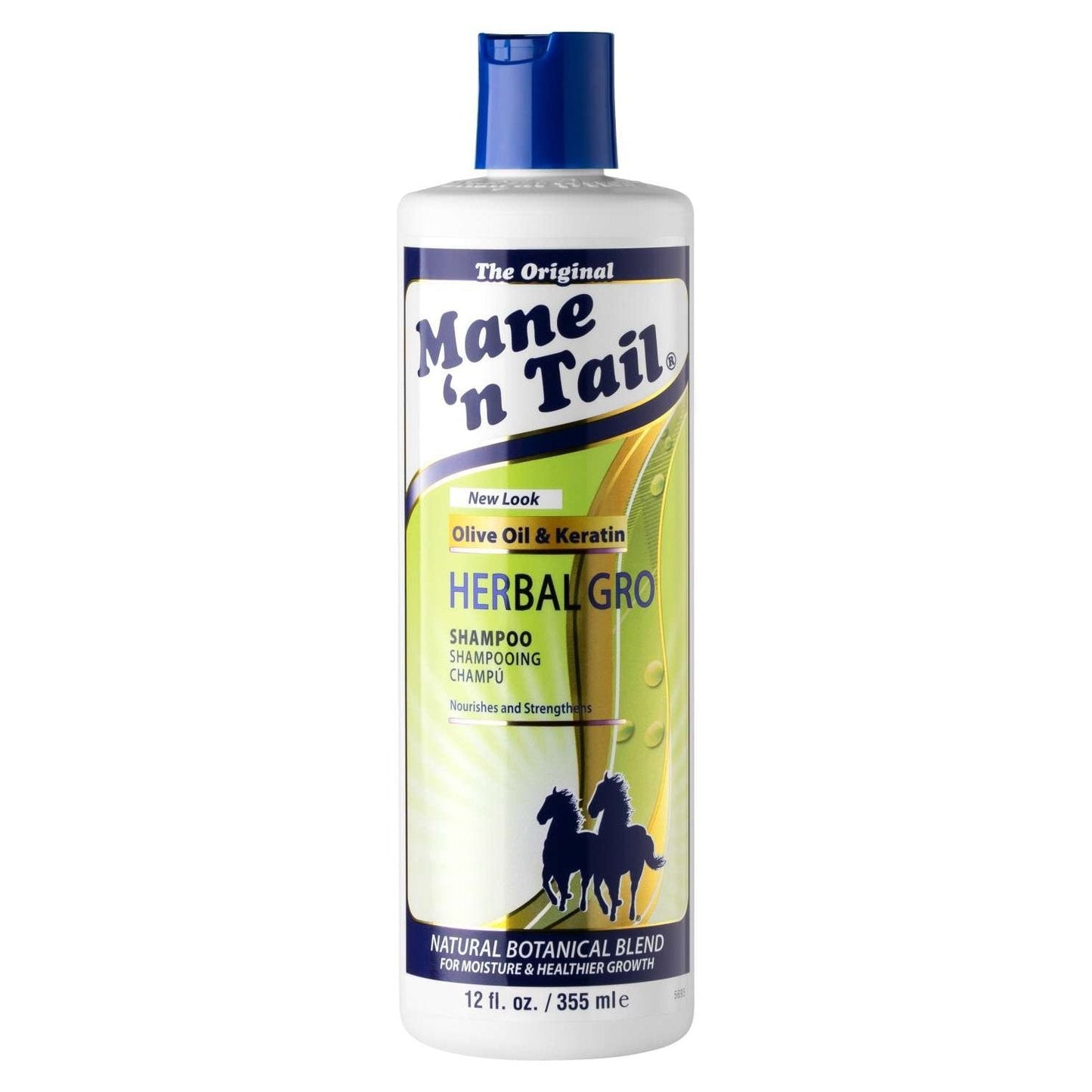 Herbal-Gro Protein-Enriched Shampoo for Smooth Hair