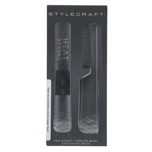 Corded Beard Styling Hot Brush Heat Stroke