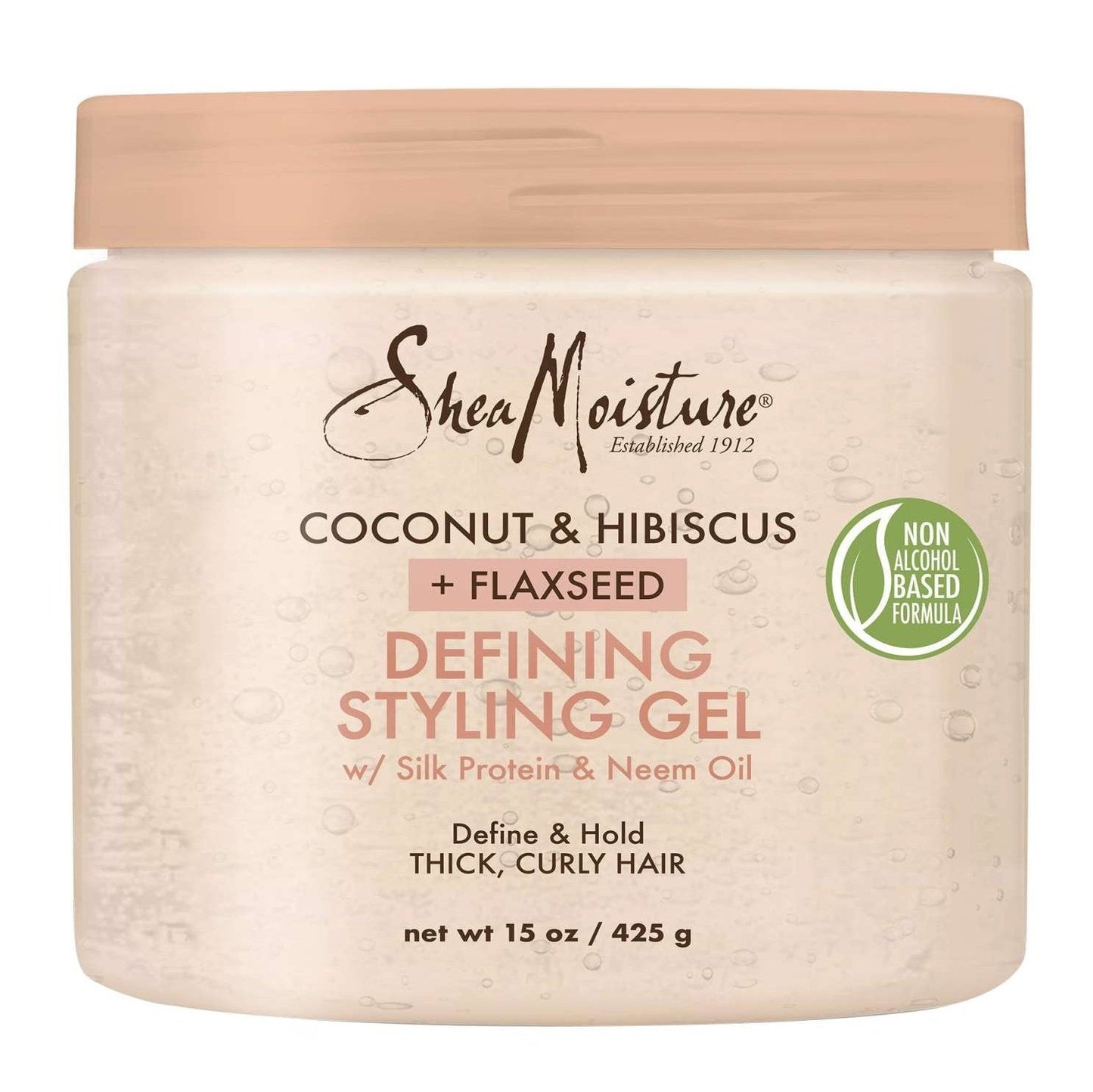 Shea Moisture Defining Styling Gel Coconut Hibiscus Flaxseed Oil