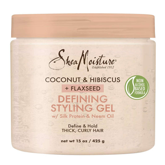 Shea Moisture Defining Styling Gel Coconut Hibiscus Flaxseed Oil