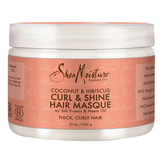 Shea Moisture Hair Masque Coconut Hibiscus for Curly Hair