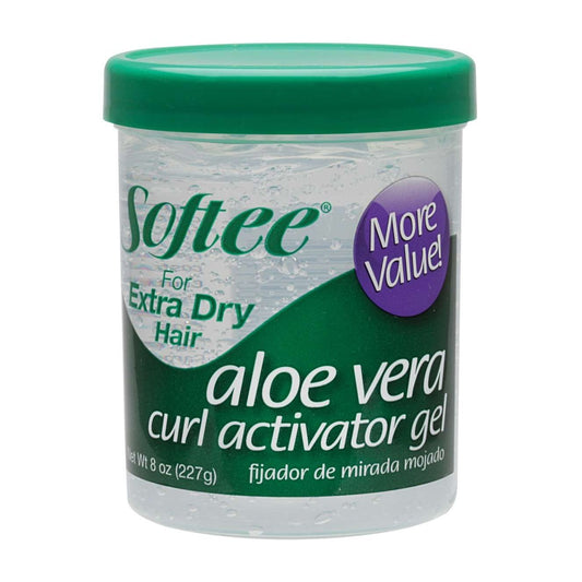 Curl Activator Gel for Wavy, Kinky, and Curly Hair with Aloe and Glycerin Extra Dry