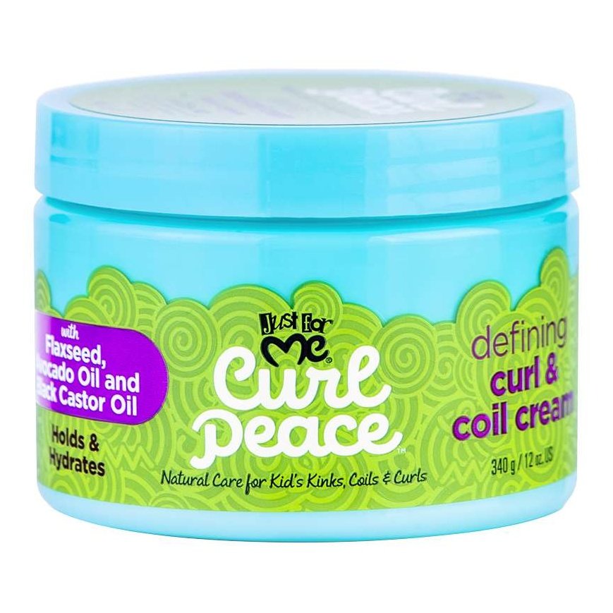Defining Coil Cream with Avocado, Flaxseed & Castor Oil for Kinks, Coils & Curls