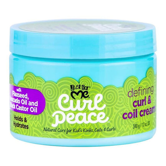 Defining Coil Cream with Avocado, Flaxseed & Castor Oil for Kinks, Coils & Curls