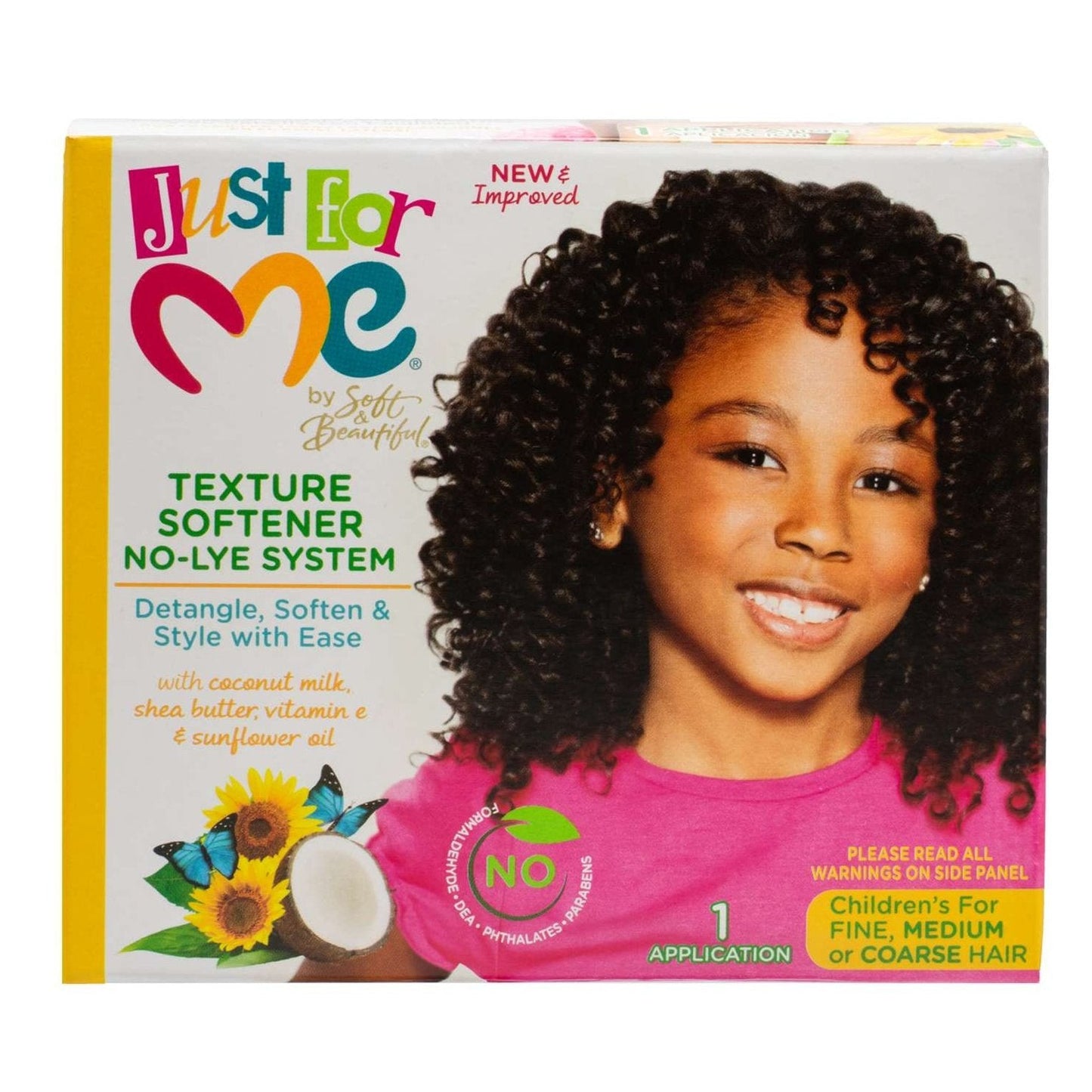 Texture Softener Kit with Sunflower Oil for Curly and Wavy Hair