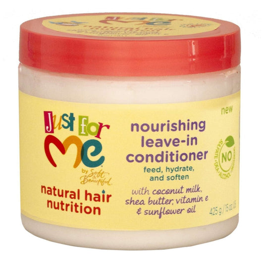 Leave-In Conditioner with Coconut Oil, Shea Butter & Vitamin E for Natural Hair