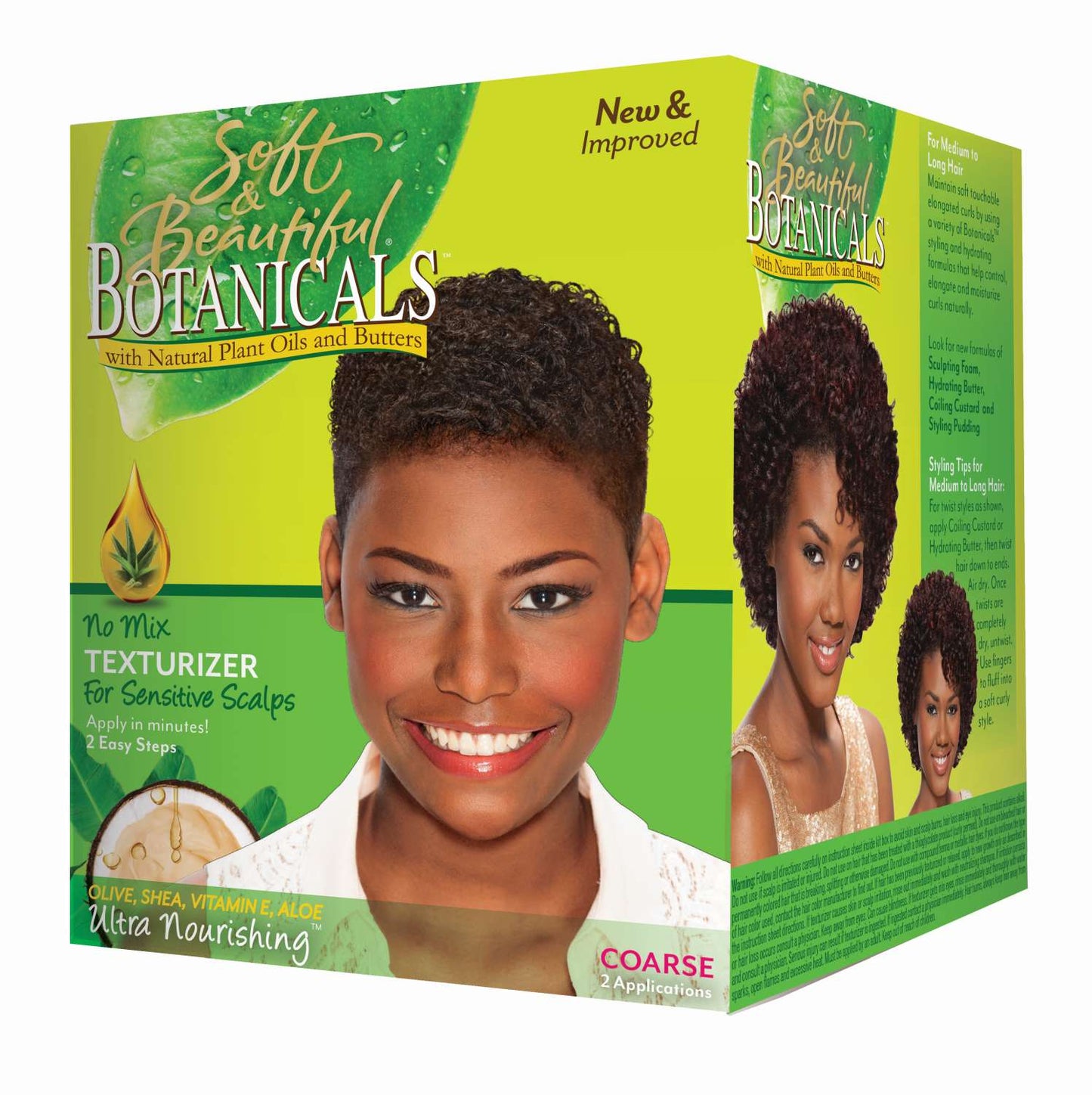Texturizer for Coarse Hair with Plant-Based Ingredients