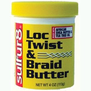 Loc Twist & Braid Butter with Tea Tree Oil, Shea Butter & Sweet Almond Oil