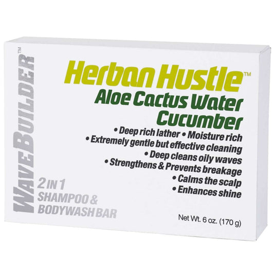 2-in-1 Shampoo and Soap Bar with Aloe Vera, Cucumber & Cactus Extracts