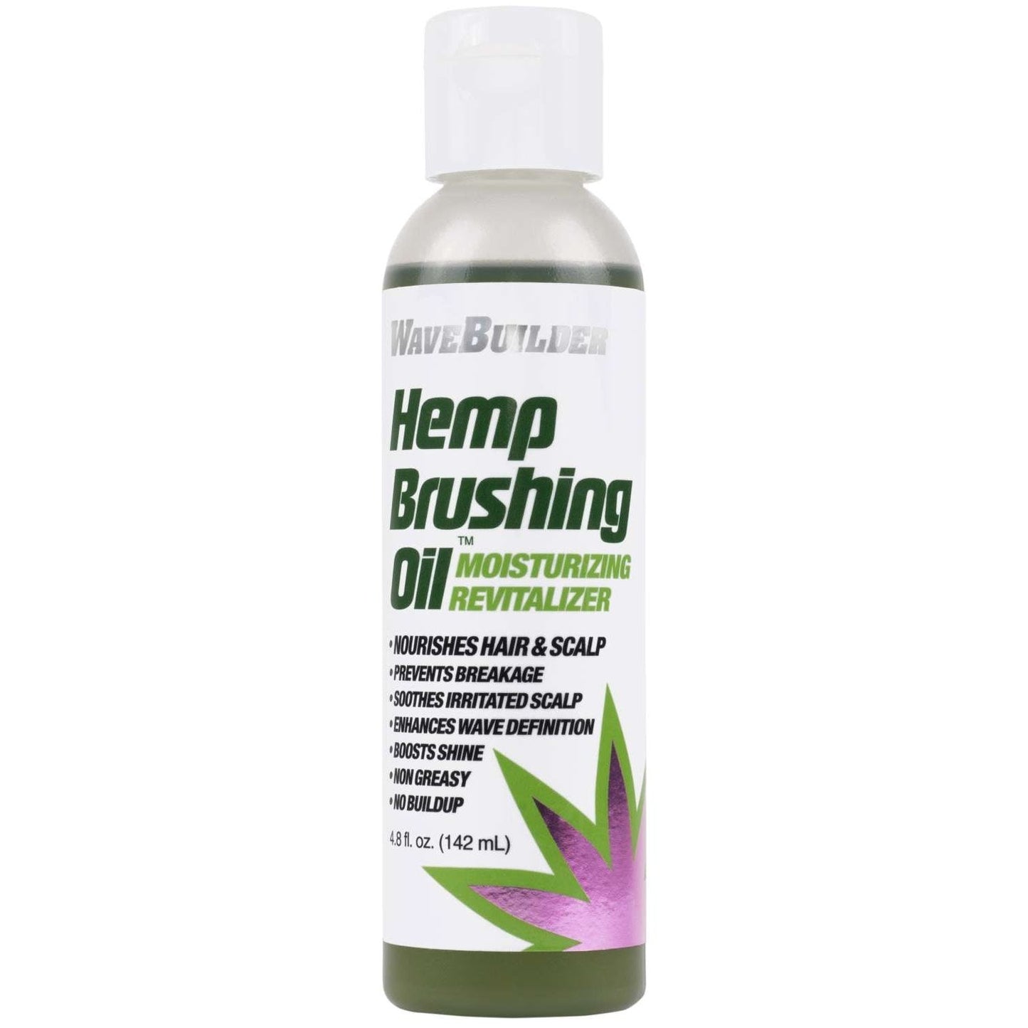 Hemp Brushing Oil for Wavy Hair