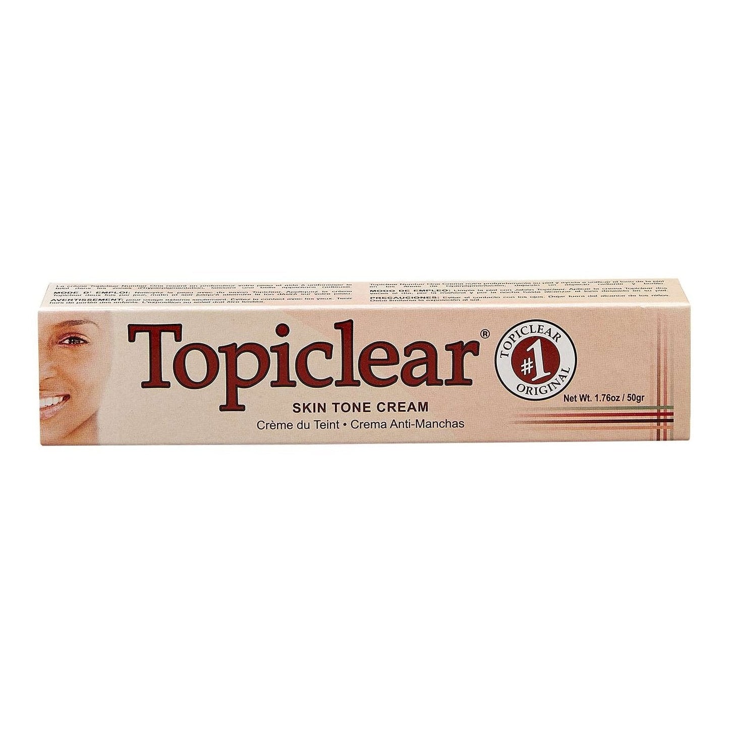 Skin Care Tone Corrector Cream with Vitamins A C E 50g