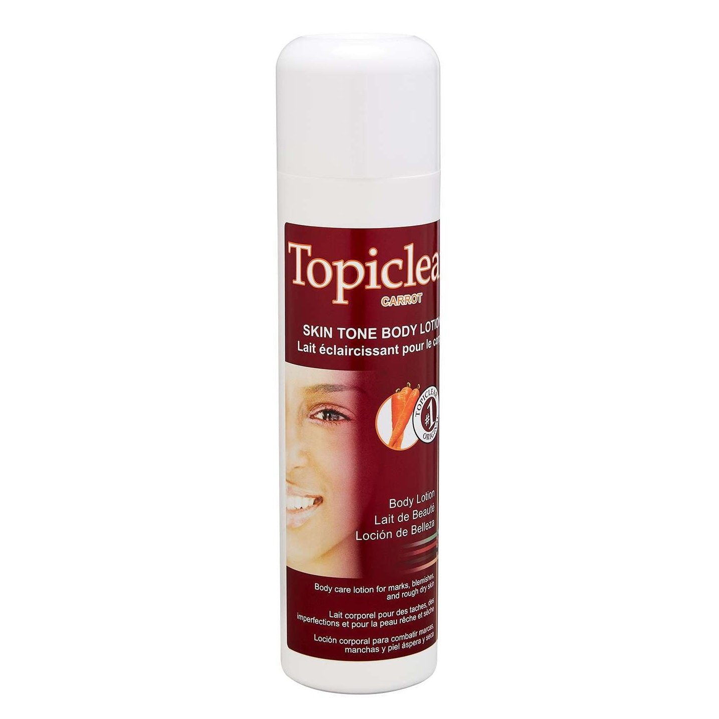 Carrot Skin Lightening Lotion with Vitamins 16 oz