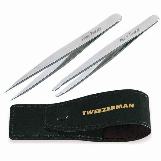 Tweezerman Petite Stainless Steel Tweezer Set