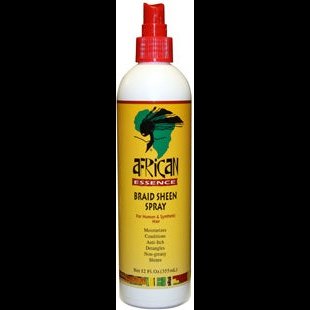 Sheen Spray for Braided Hair