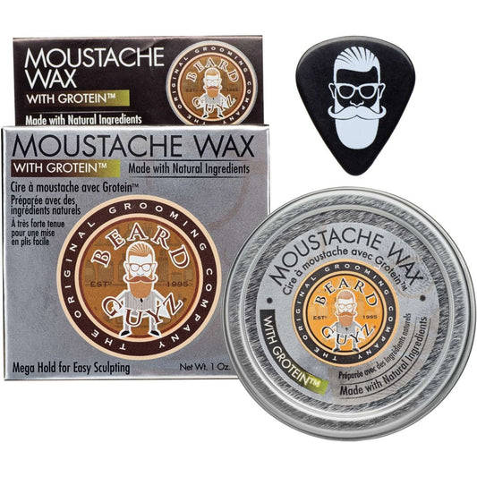 Moustache Wax for Styling and Firm Hold 3-Pack