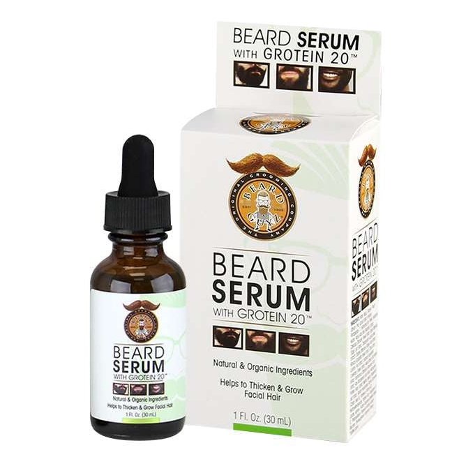 Beard Serum with Grotein 20 and Mulberry Sage Extract 4 Pack