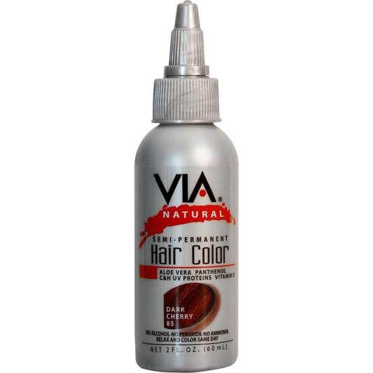 Semi-Permanent Hair Color with Aloe Vera and Vitamin E Dark Cherry