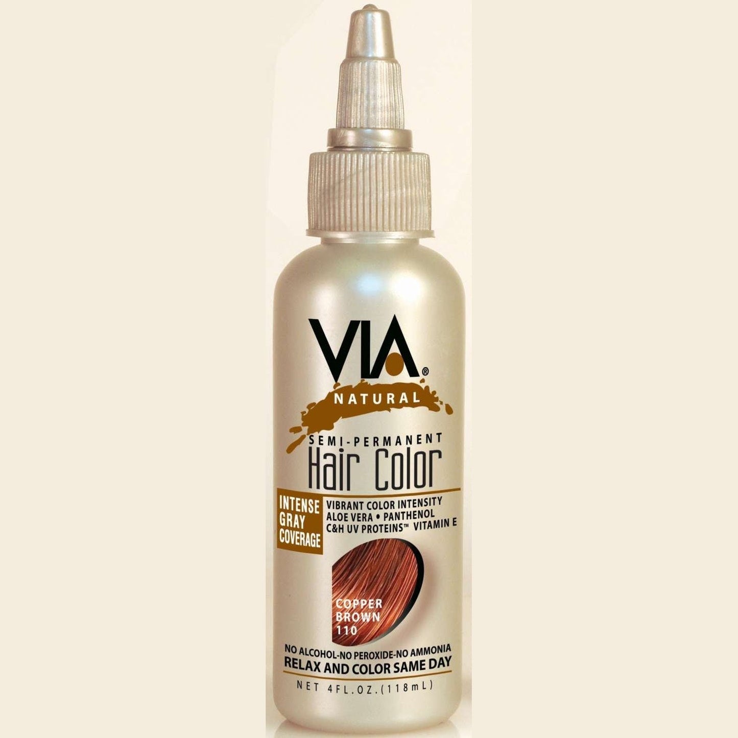 Hair Color Copper Brown with Botanical Oils 110
