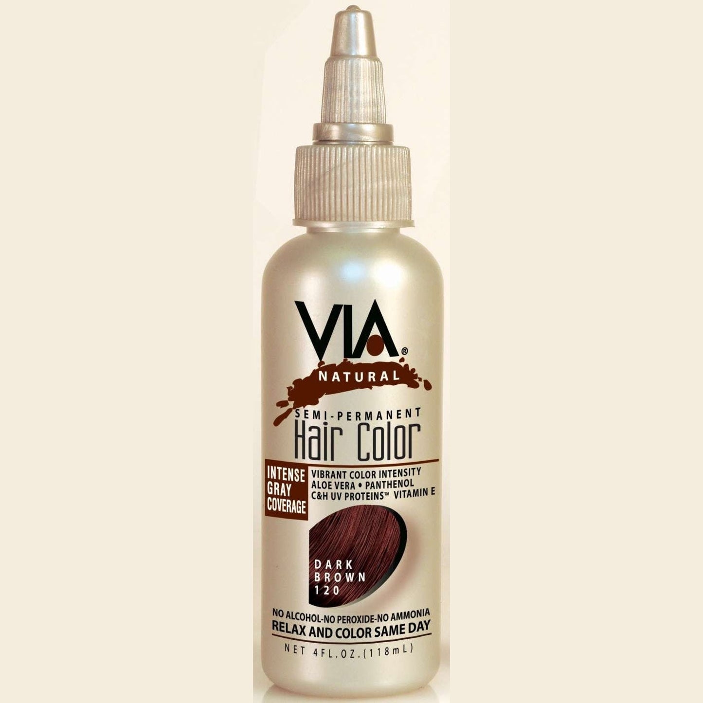 Hair Color Dark Brown with Natural Oils 120ml