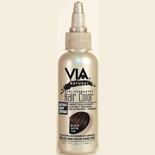 Hair Color with Natural Oils Black Satin 128