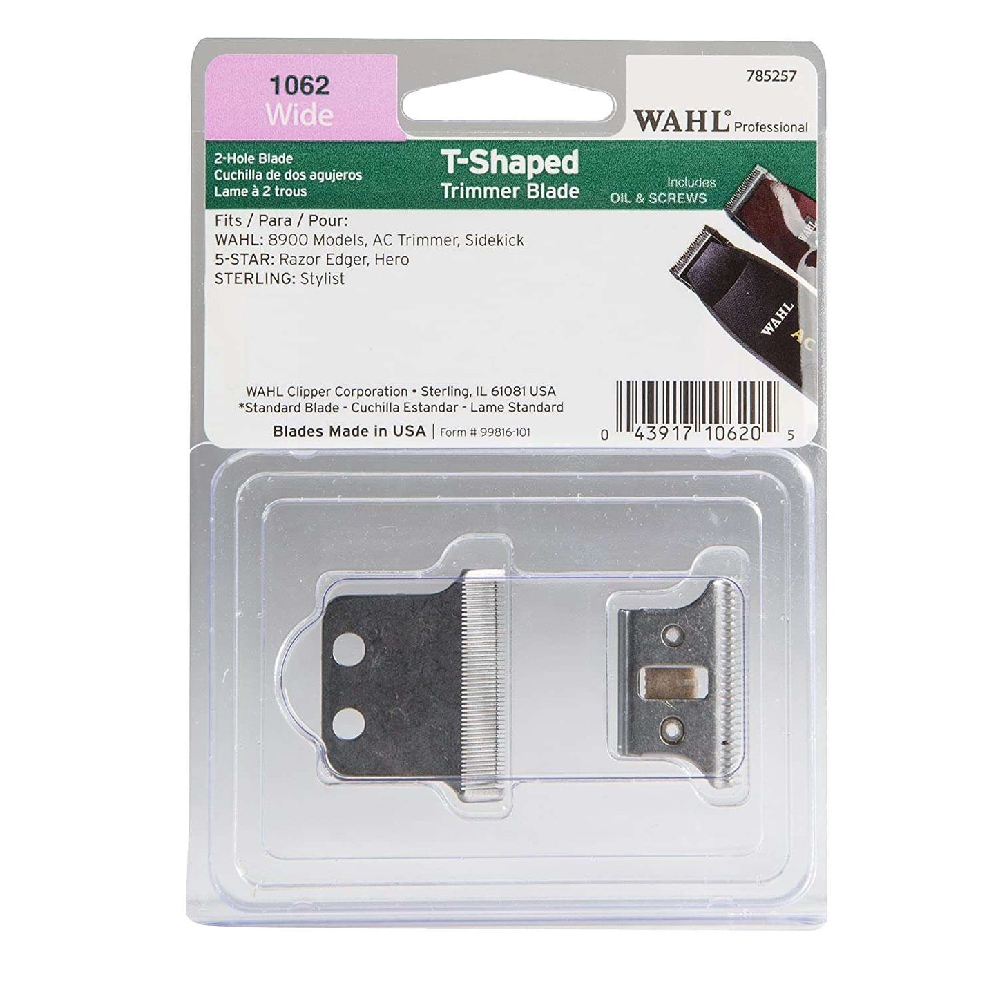 T-Blade Replacement Blade for Wahl Clippers