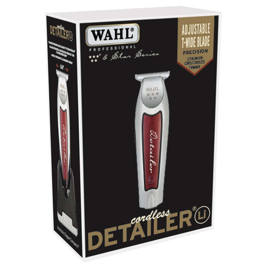 Cordless Detailer Trimmer with Lithium-Ion Battery and T-Blades, 60-Minute Run-Time