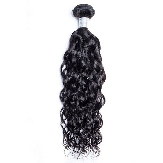 Water Wave Raw Human Hair 10 Inch Natural Color