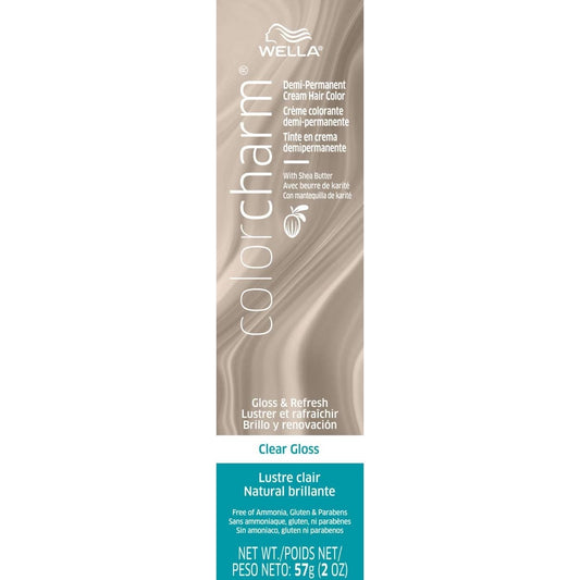 Demi-Permanent Cream Hair Color Clear Gloss