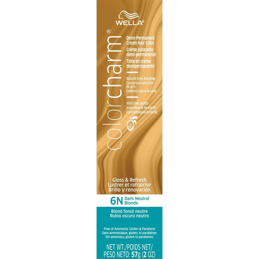 Demi-Permanent Cream Hair Color 6N Dark Neutral Blonde
