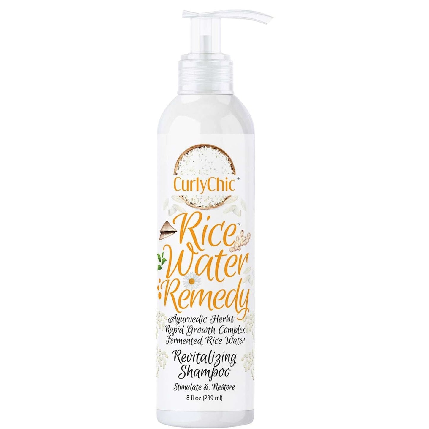 Rice Water Remedy Revitalizing Shampoo for All Hair Types 8oz