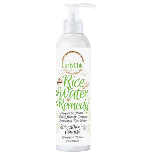 Rice Water Strengthening Conditioner for Curly Hair 8 oz