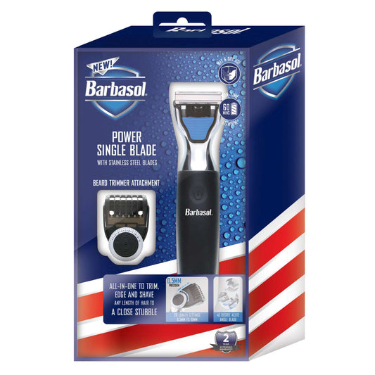 Face and Body Stainless Steel Attachments for Power Single Blade